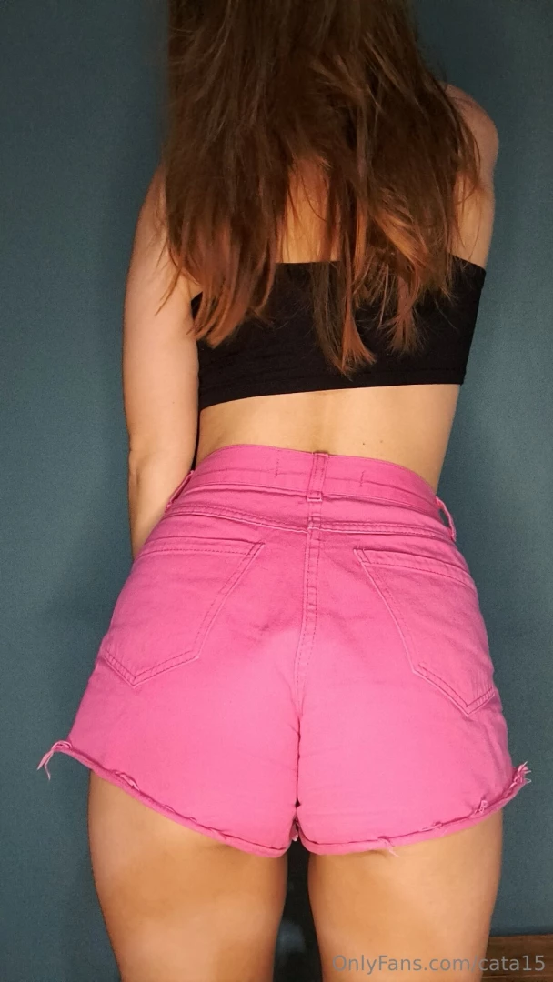 Can you pull down my pink shorts for me baby do you dare 