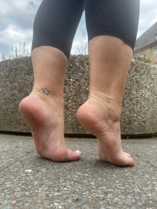 Scrub the dirt of my feet with your teeth and make sure you lick them