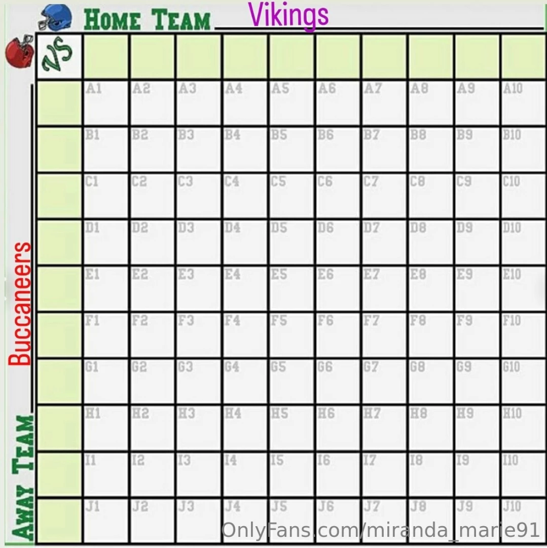 Make sure you join my vip and get some football squares you can win 