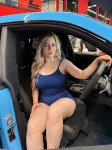 Do i look cute in the lambo