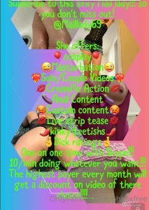 Go subscribe to this babe see image for what she offers thank me later