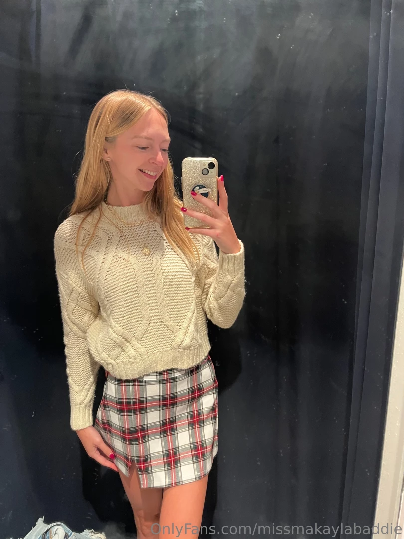 Christmas skirt yay or nay 