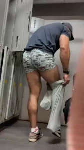 Would you sneak a video of be in the locker room