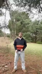 Would you get on your knees in the woods for me