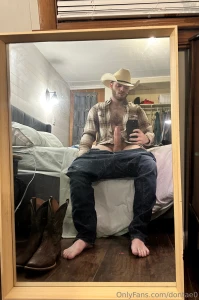 Cowboy boots are off and you can start at my feet boy part 1