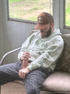 When you get caught jerking