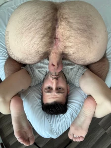 Imagine you licking my ass and this is your view part 1