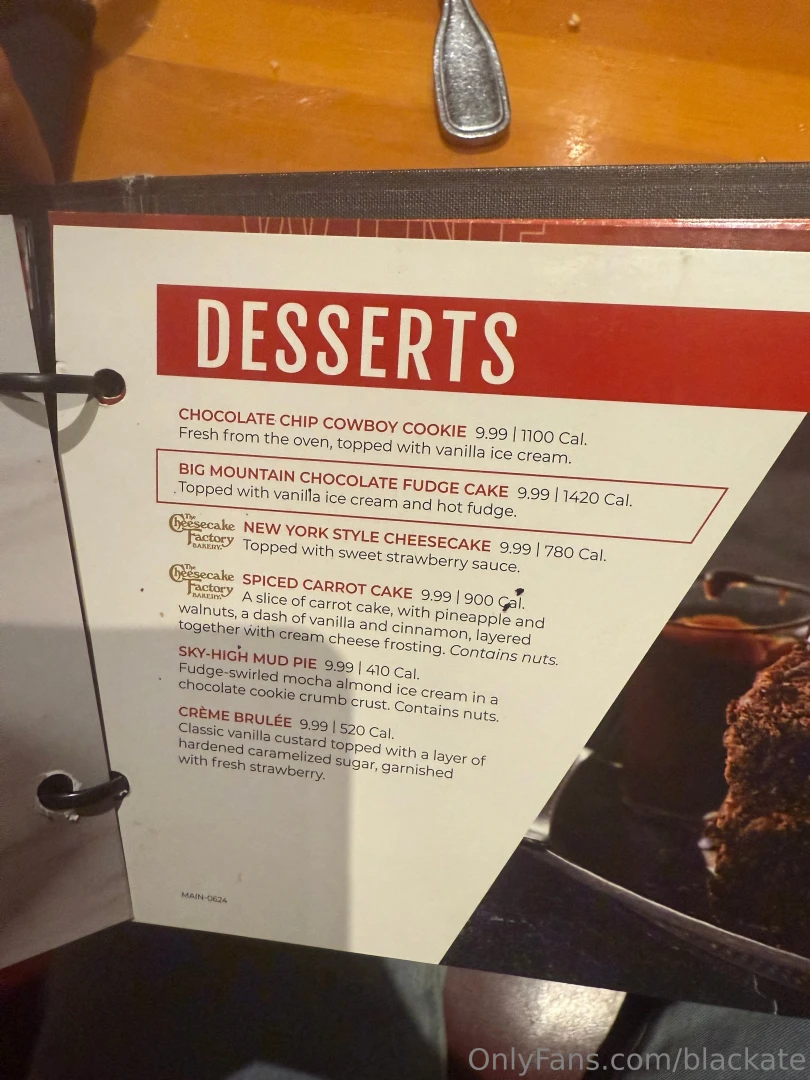 This kind of dessert or me 