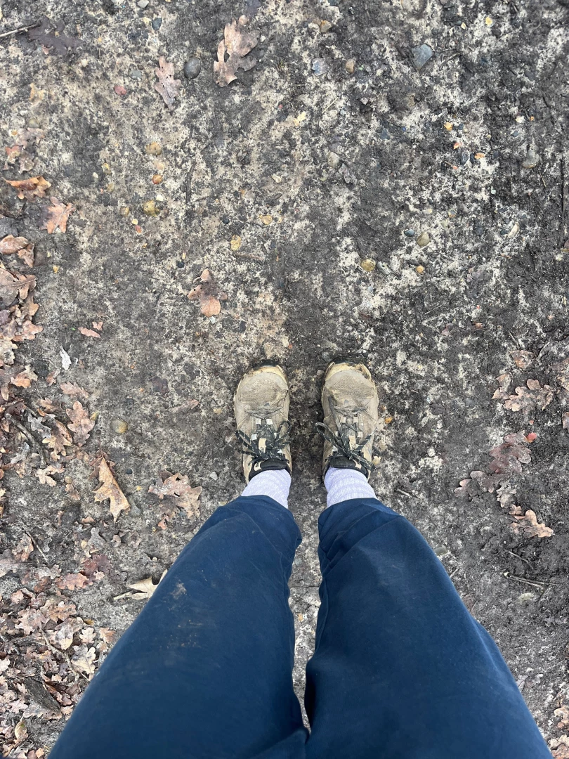 Did you know i volunteer doing conservation work in a nearby woods i 