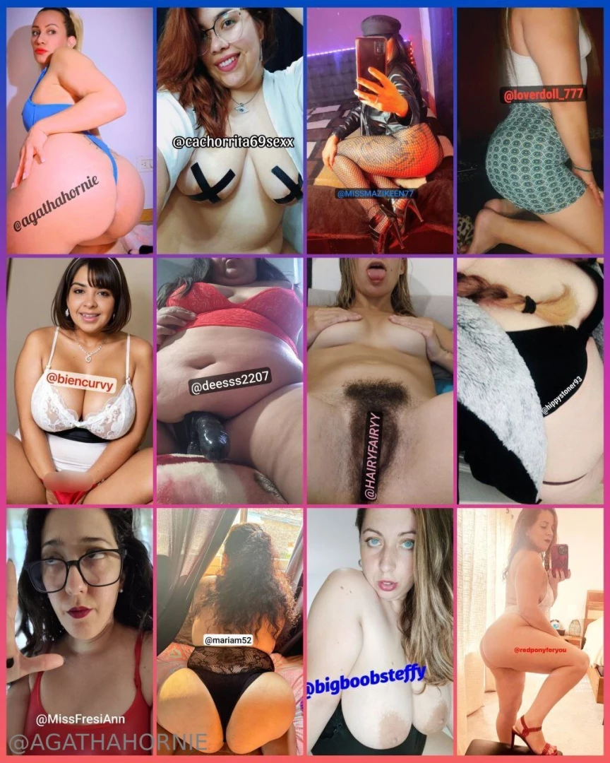 Agathahornie cachorrita69sexx missmazikeen77 loverdoll_777 biencurvy 