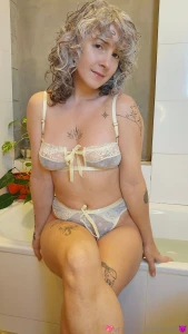 Wanna help mommy take a hot bath