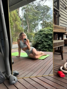 Come work out with me i could teach you a few positions you didn t