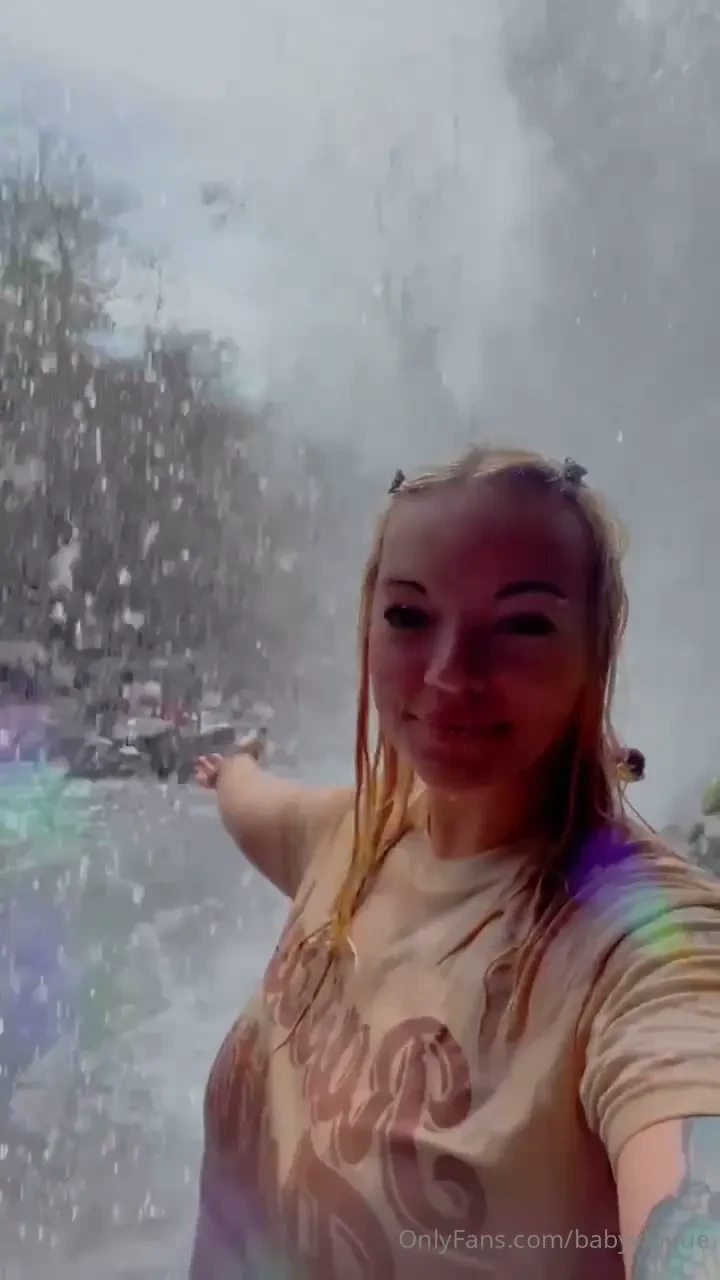 First time climbing behind a waterfall lt 3 