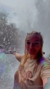 First time climbing behind a waterfall lt 3
