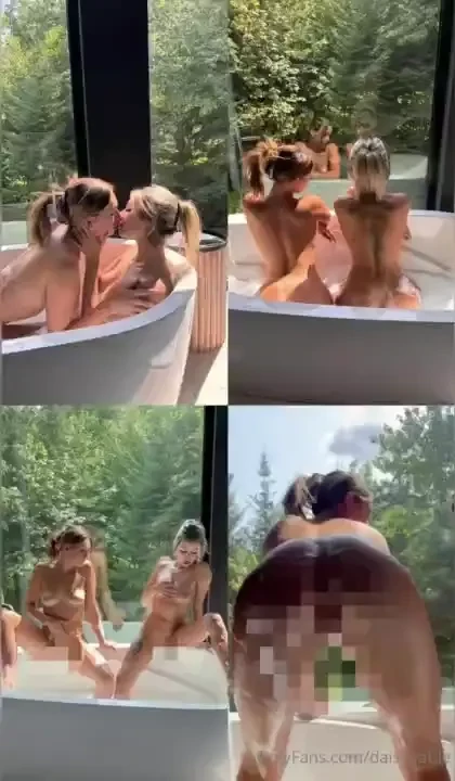 Bain coquin entre meilleur amie moi et ma besti gabyloves on as pris 