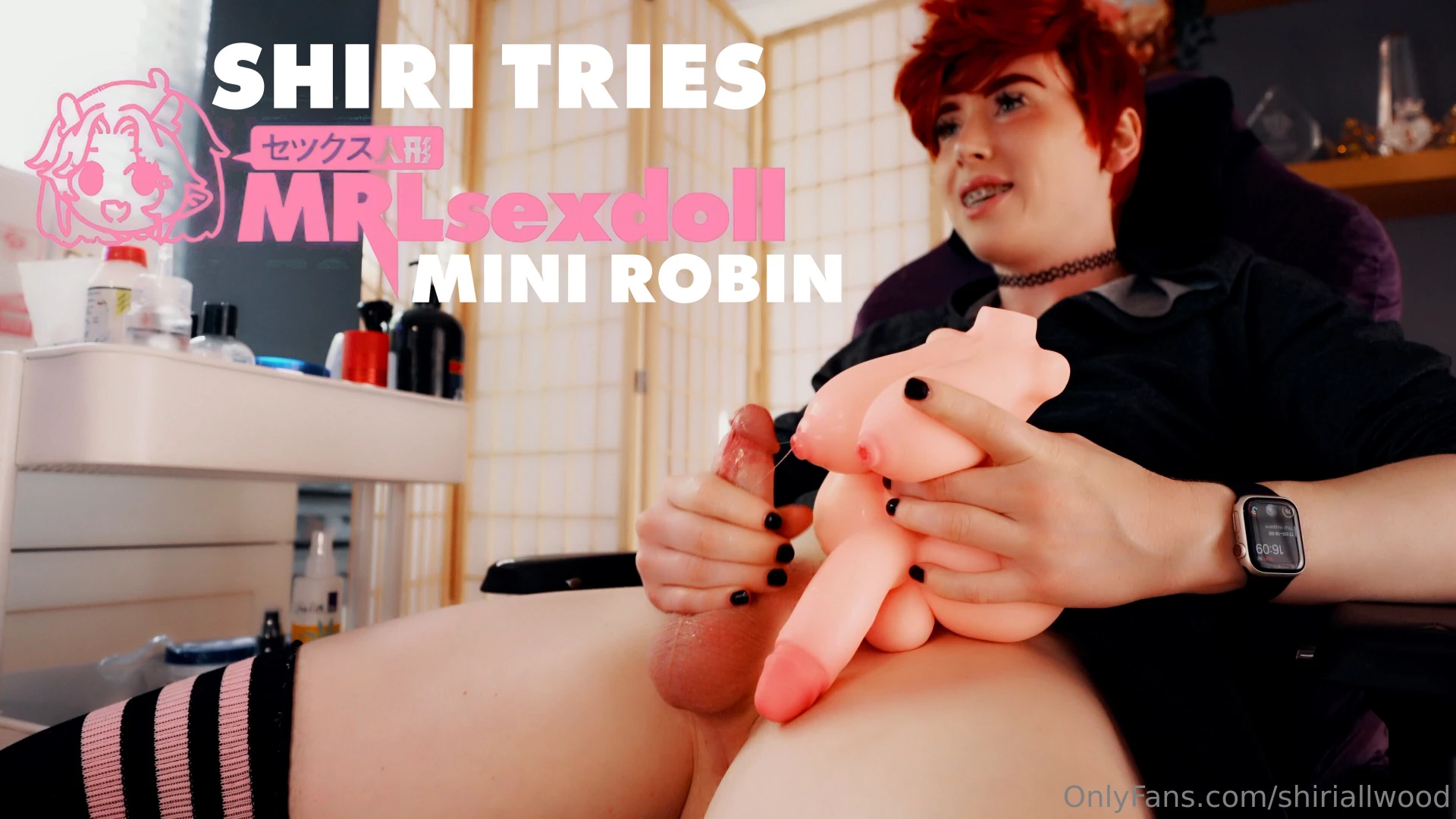 Brand new video shiri tries mrlsexdoll mini robin check your dms now 