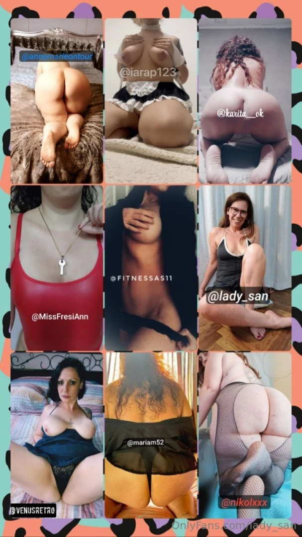 Do you love variety subscribe to these sexy ass babes pages for the part 1 