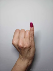 Nothing real matter iff my finger is much longer than you willy