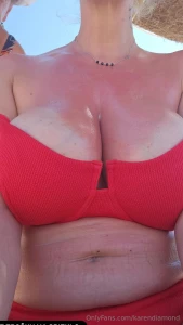 I got too tanned haha my skin burns a little i wish my ass hurt from