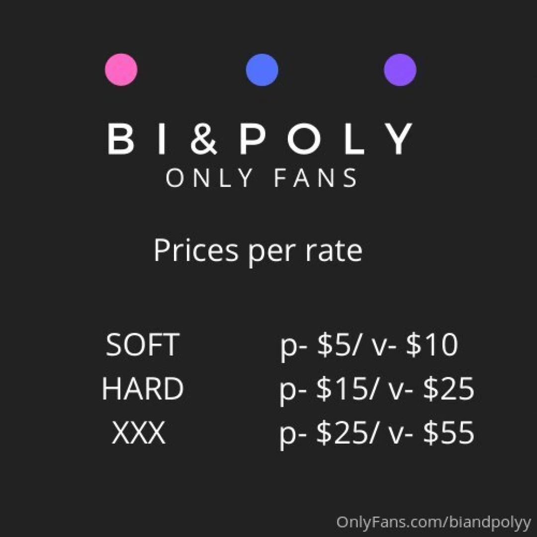 Price list for photos and videos p v depends on rate 