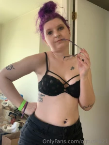 Your favorite little slut got her glasses broken so tips and content