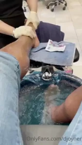 Stroke those legs for meee