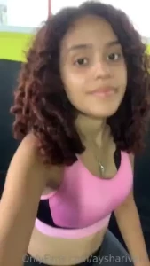 Working outtt i can see the difference on my ass