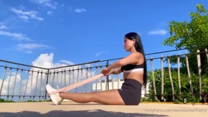 Upper body workout using a resistance band try these today and let me