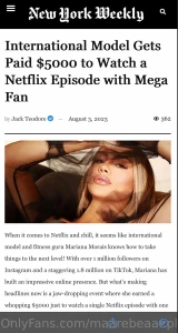 The press is going wild today who leaked this haha