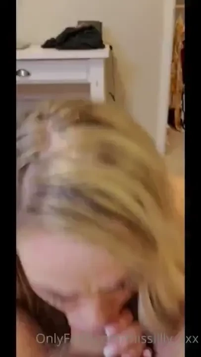 Feeling that cock hit the back of my throat makes my pussy fucking 