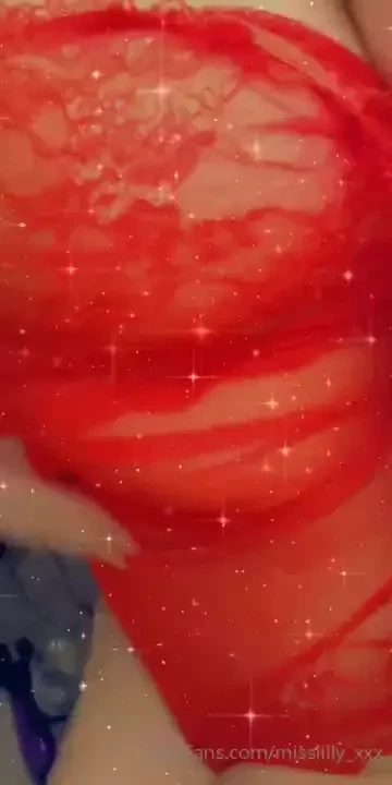 I want you peeling this tight red body suit off of me 