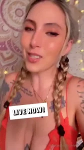 Live now i dont know if irs glychibg haha im on until the power cuts