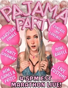 Sunday pajama party marathon live starting 5pm est onwards shooting