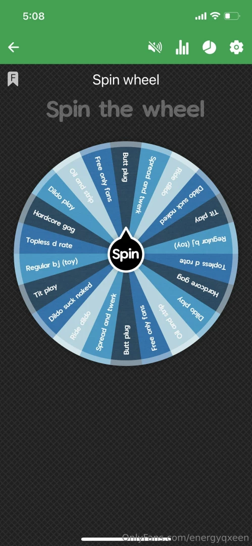 Tip 5 to spin my wheel daddy 