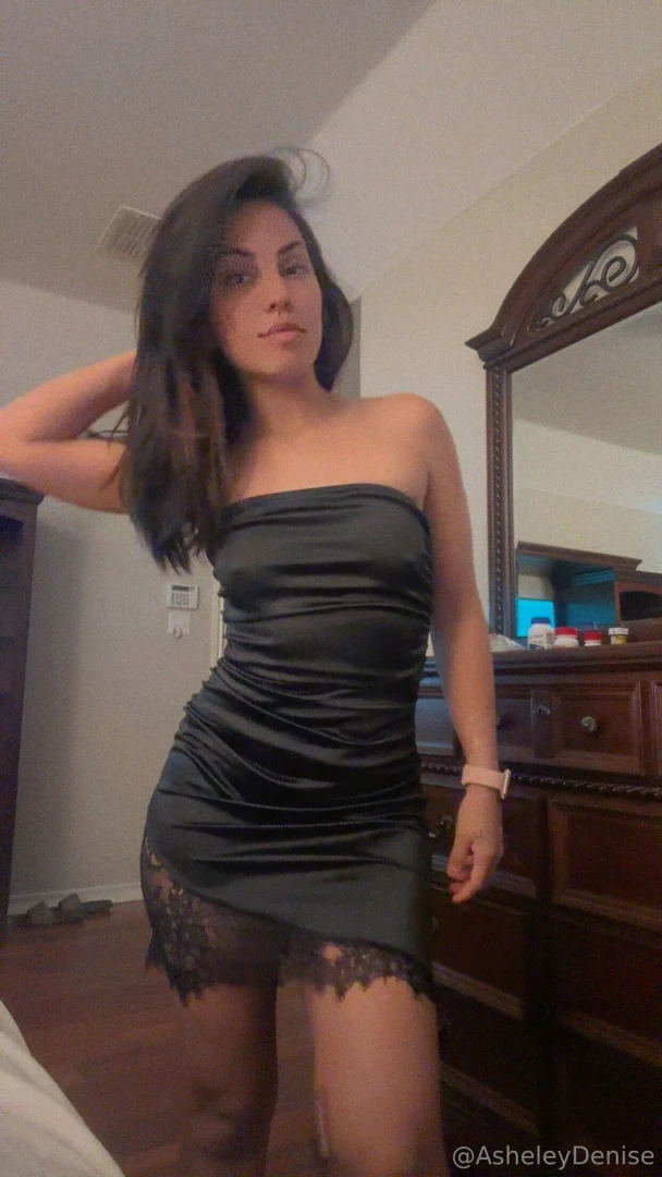 Lil tight little black dress 3min vid 5 pics for 3 i stripped it off 