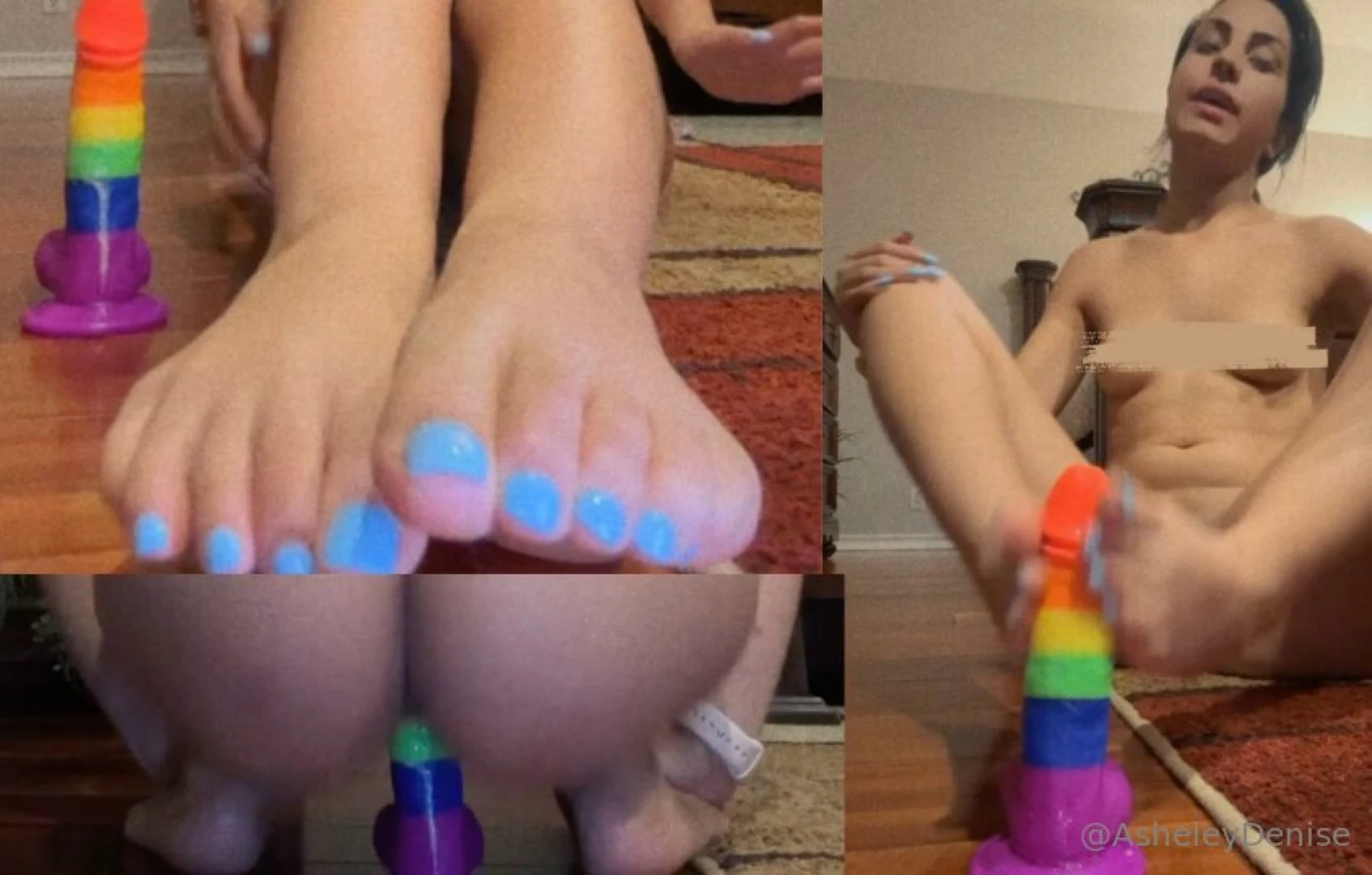 Foot fetish fantasy 10 mins of freaky fun just 5 i start by sucking on 