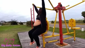 1-2 fat gym in the park hello amber here at the request of all of you