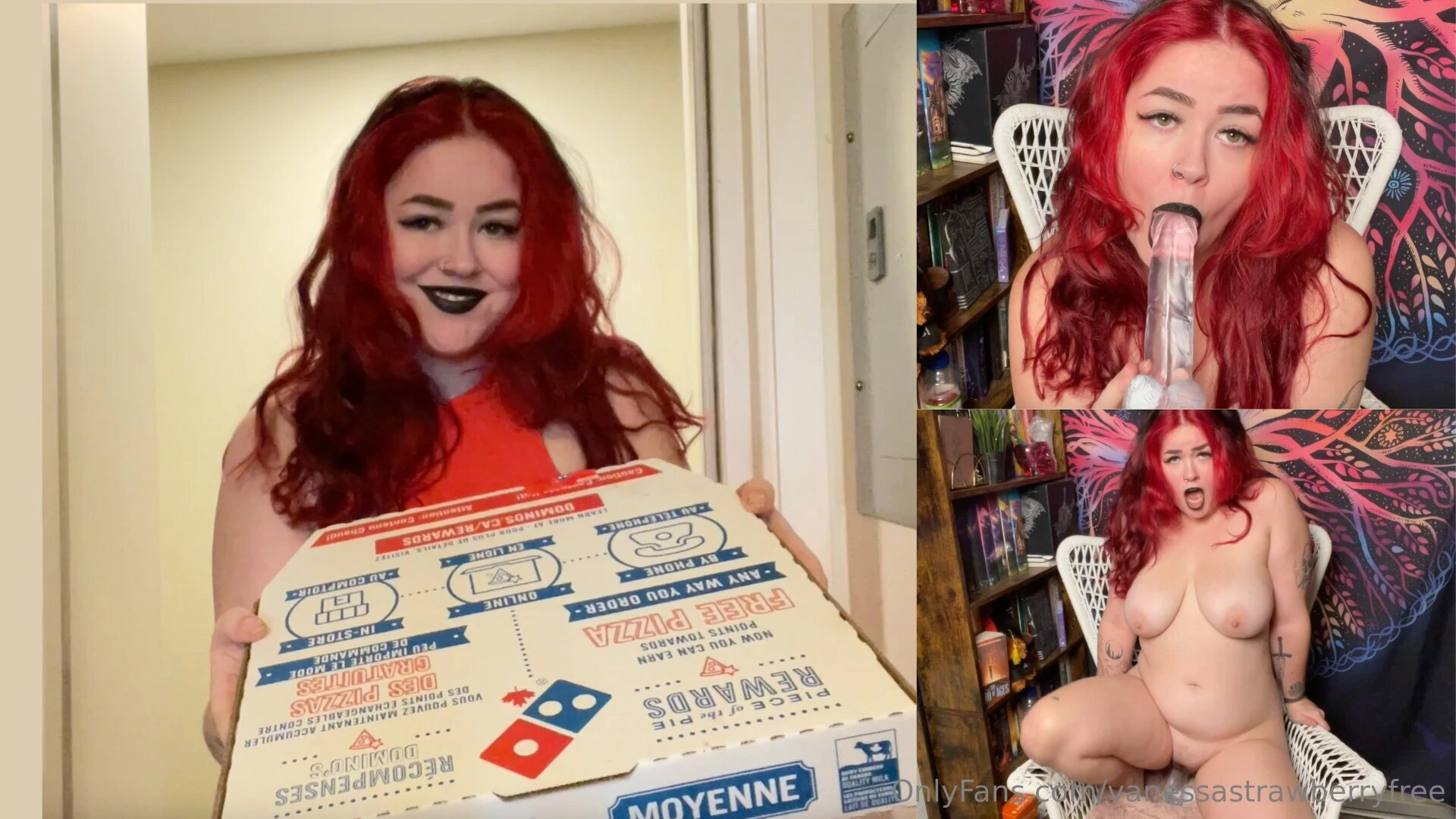 Did you order a pizza goth pizza delivery girl gets the tip new pov 