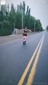 Skidding in the rain