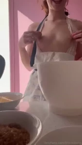 Filmed a baking video today i might have fucked myself