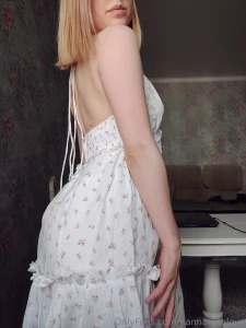 This dress is worn without underwear