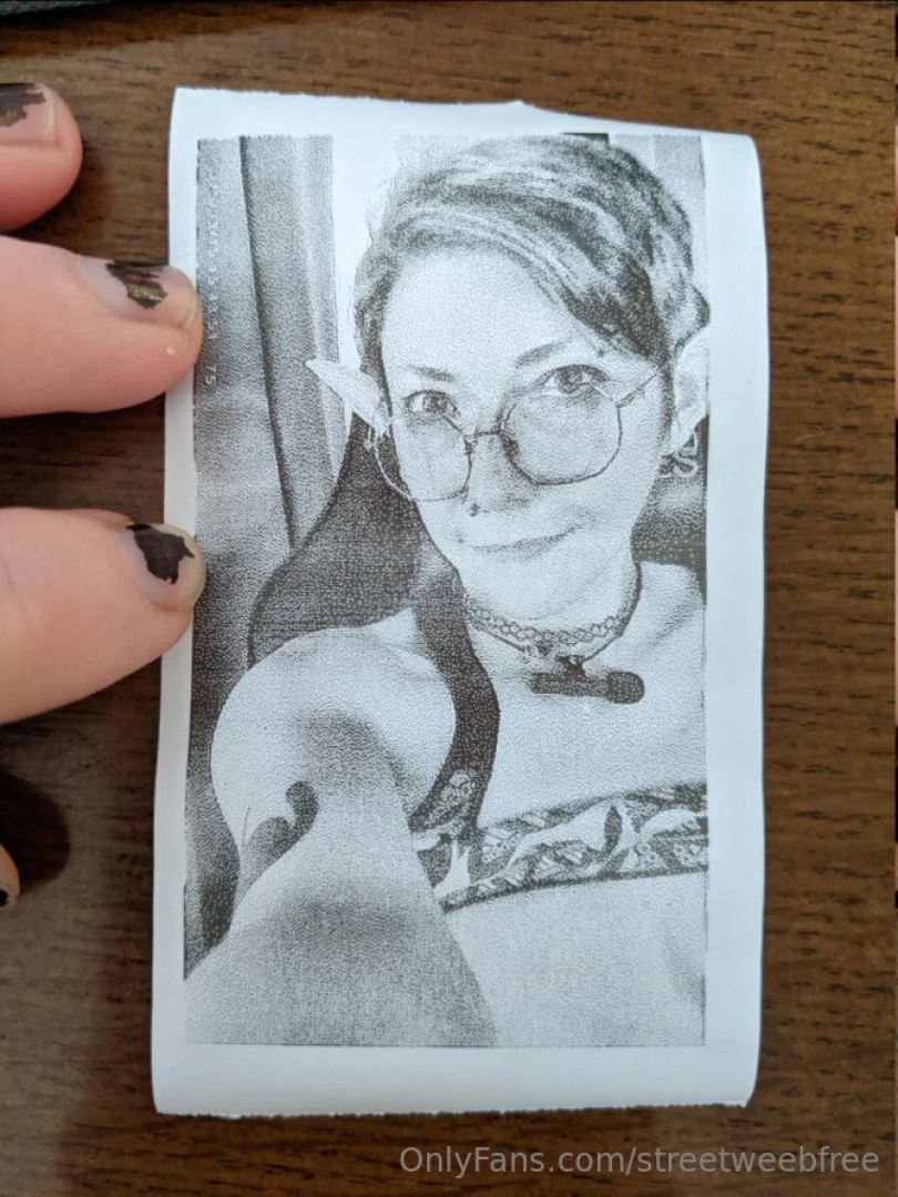 I bought a thermal instant print camera and it makes for some cool low 