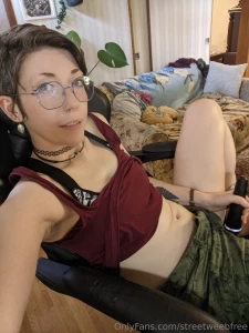 Getting off on stream the other day _