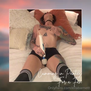 Watch me cum in these panties for a fan