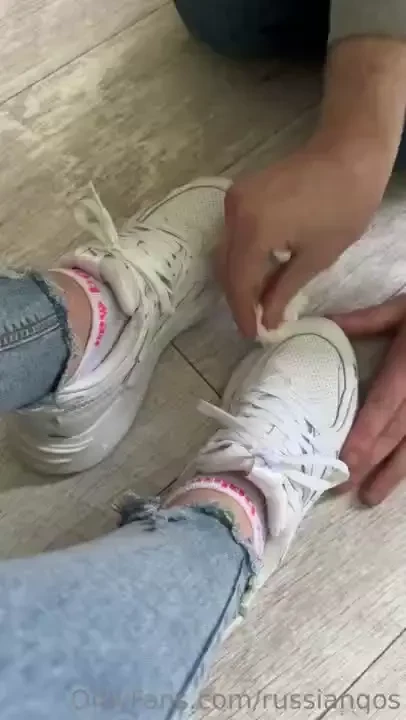 I like my white shoes sparkling clean 