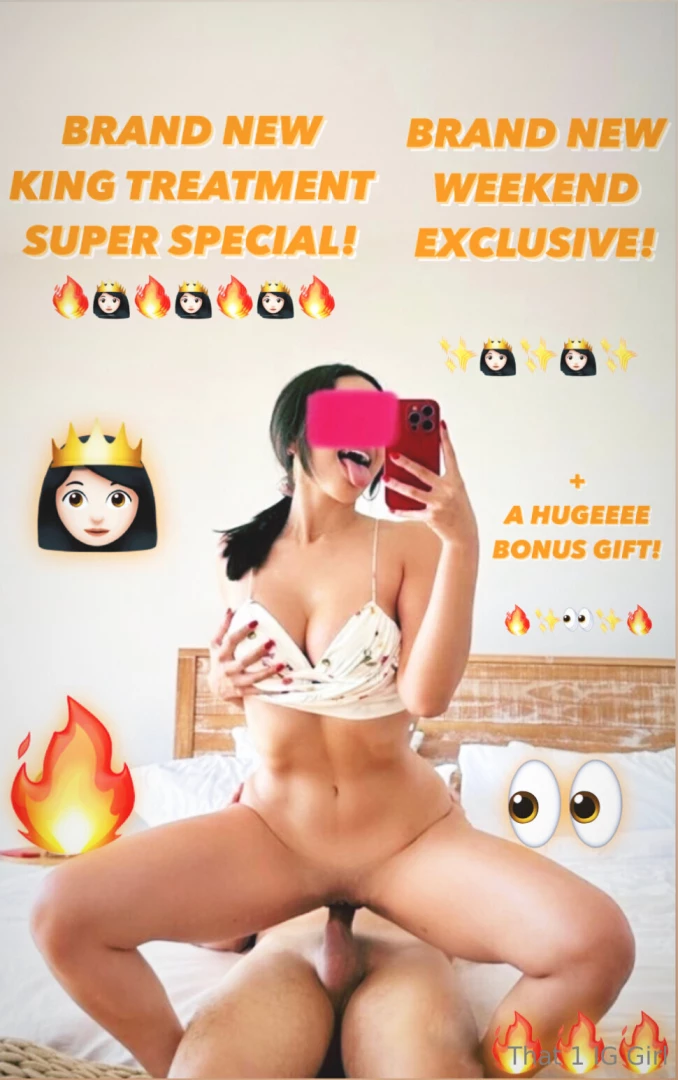 King treatment my first ever brand new king treatment super special of 