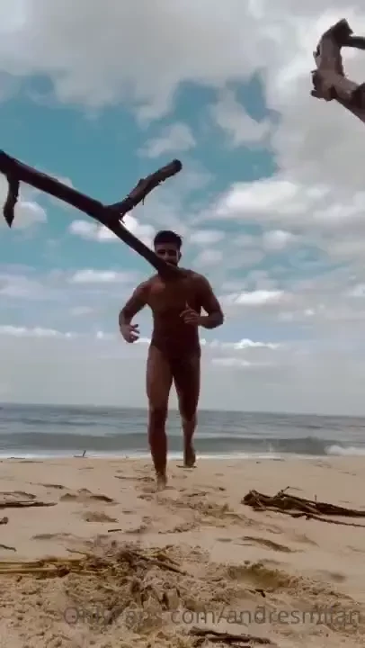 Freedom at beach 