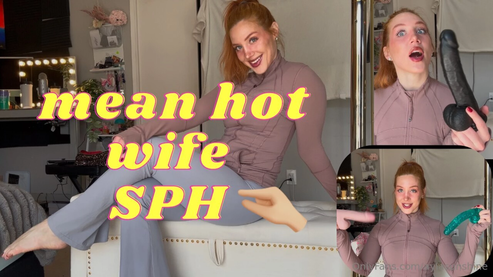 Your hot wife comes back from pilates and was so horny she stopped by 