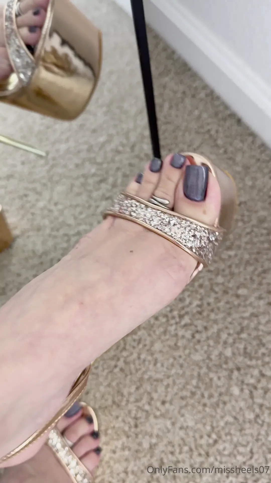 I think this is the most popular video where i m dangling my heels 