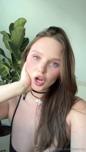 What else is there to do when you have beautiful makeup but you like
